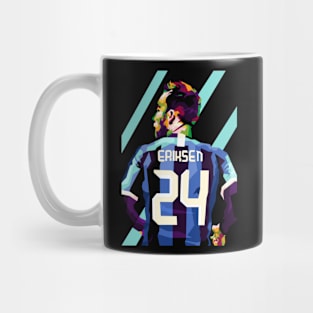 Eriksen Football In Wpap Art Mug